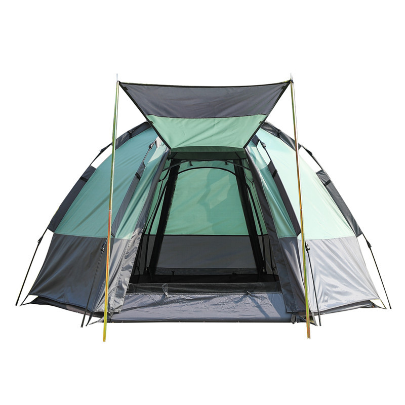 tent camping hexagon ຫນາ